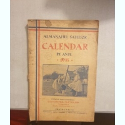 Almanahul satelor. Calendar pe anul 1935