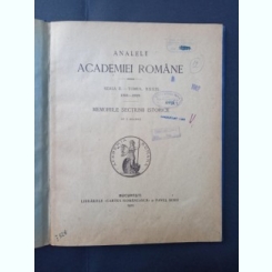 Analele Academiei Romane - Memoriile Sectiunii Istorice 1916-1919