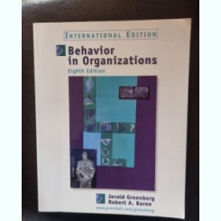 Behavior in Organizations - Jerald Greenberg, Robert A. Baron