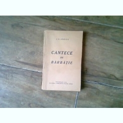 CANTECE DE BARBATIE - I.U. SORICU