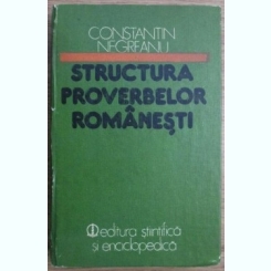 Constantin Negreanu - Structura Proverbelor Romanesti