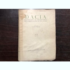 DACIA. REVUE D'ARCHEOLOGIE ET D'HISTOIRE ANCIENNE, VOL.XI-XII,1948