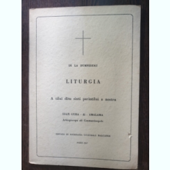 Di la Dumnidzau Liturgia a tilui ditu sinti parintilui a nostru Ioan Gura-di-Amalama (liturghia in limba aromana)