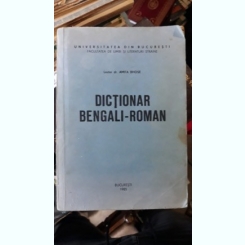 Dictionar Bengali-Roman - Lector.Dr.Amita Bhose