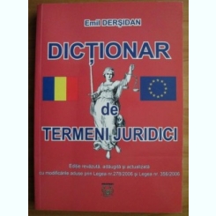 Emil Dersidan - Dictionar de termeni juridici uzuali