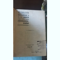 Enciclopedia Juridica vol IV - F.Ciorapciu