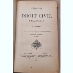 F. Laurent - Droit Civil Francais Tome XXIII