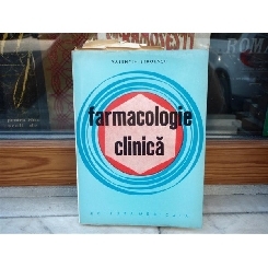 Farmacologie clinica , Valentin Stroescu , 1972