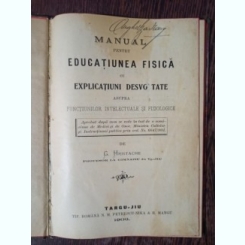 G. Hristache - Manual pentru Educatiunea Fizica