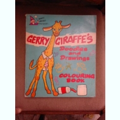 Gerry  Giraffe's. Doodles and drawings, colouring book   (carte de colorat)