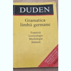 Gramatica limbii germane - Rudolf Hoberg