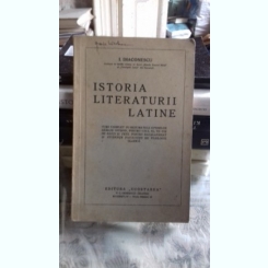 ISTORIA LITERATURII LATINE - I. DIACONESCU