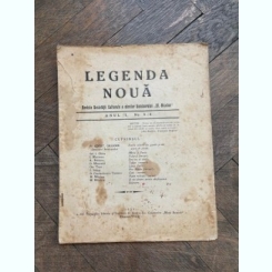 Legenda Noua. Revista Literara Anul I, Nr. 5-6 1929