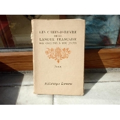 Les Chefs-D'Oeuvre de la Langue Francaise , Henri Bornecque , 1936
