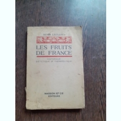 LES FRUITS DE FRANCE - HENRI LECLERC  (CARTE IN LIMBA FRANCEZA)