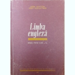 Limba engleza, manual pentru clasa a VI-a - Leon Levitchi