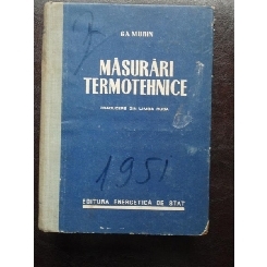 MASURARI TERMOTEHNICE-G.A.MURIN