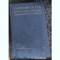 Max Foerster - Taschenbuch fur Bauingenieure