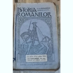 N. A. Constantinescu - Istoria Romanilor Clasa a IV-a 1934