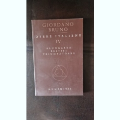 Opere Italiene IV - Giordano Bruno