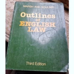 Outlines of english law - Marsh and Soulsby