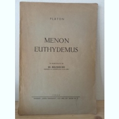 Platon - Menon Euthydemus