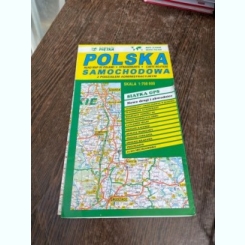 Polska. Road Map of Poland Skala 1: 700 000