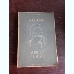 RASFOIND SCRIITORII CLASICI - I.M. MARINESCU