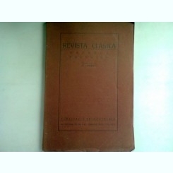 Revista clasica Orpheus Favonius tom. III 1931 - N. I. Herescu