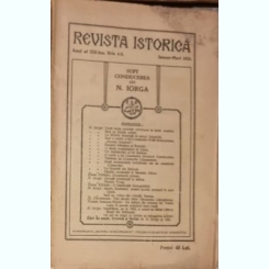 Revista Istorica Anul al XIX-lea Nr-le 1-3 Ianuarie-Martie 1933