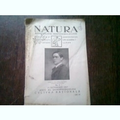 REVISTA NATURA NR.8/1927