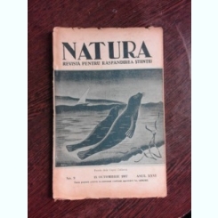 REVISTA NATURA NR.9/1937