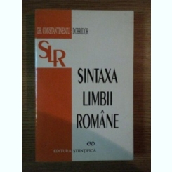 SINTAXA LIMBII ROMANE DE GH. CONSTANTINESCU DOBRIDOR,ed.a II-a