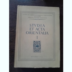 Studia et Acta Orientalia Nr. I; 1958