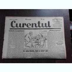 Ziarul Curentul , director Pamfil Seicaru , 10 mai nr.1891/1933
