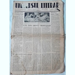Ziarul Universul Literar nr.13/1938 (articole despre Octavian Goga)