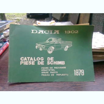 Catalog de piese de schimb Dacia 1302  (1979)