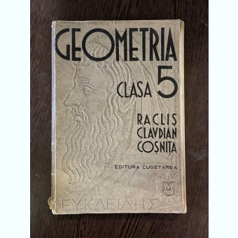 Neculai Raclis Geometria clasa a V-a (1938)
