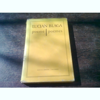 POEME - LUCIAN BLAGA  (EDITIE BILINGVA)