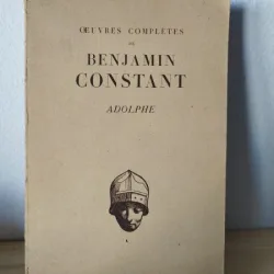 Benjamin Constant - Adolphe
