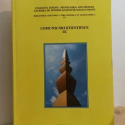 Colegiul Tehnic - Comunicari Stiintifice