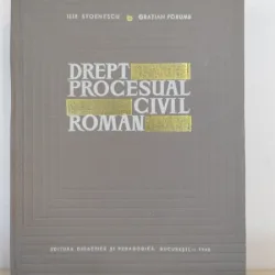 Ilie Stoenescu, Gratian Porumb - Drept Procesual Civil Roman