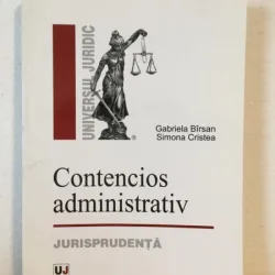 Gabriela Birsan, Simona Cristea - Contencios Administrativ