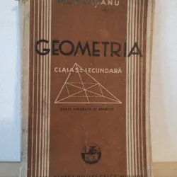 Gr. Orasanu - Geometria Plana Pentru clasa a V-a
