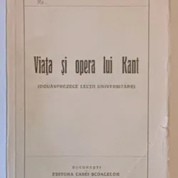 Ion Petrovici - Viata si Opera lui Kant