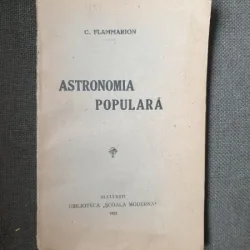 C. Flammarion - Astronomia Populara