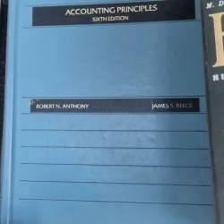 Anthony Robert N., Reece James S. - Accounting Principles