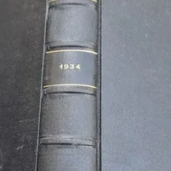 Revista de Drept Comercial si Studii Economice - Vol I 1934