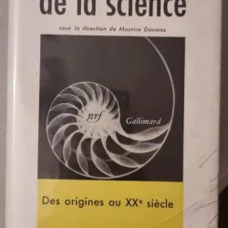 Histoire de la science, cu semnatura ex libris Ion Marin Sadoveanu