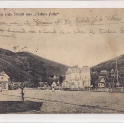 Carte postala circulata in anul 1924 Siliste